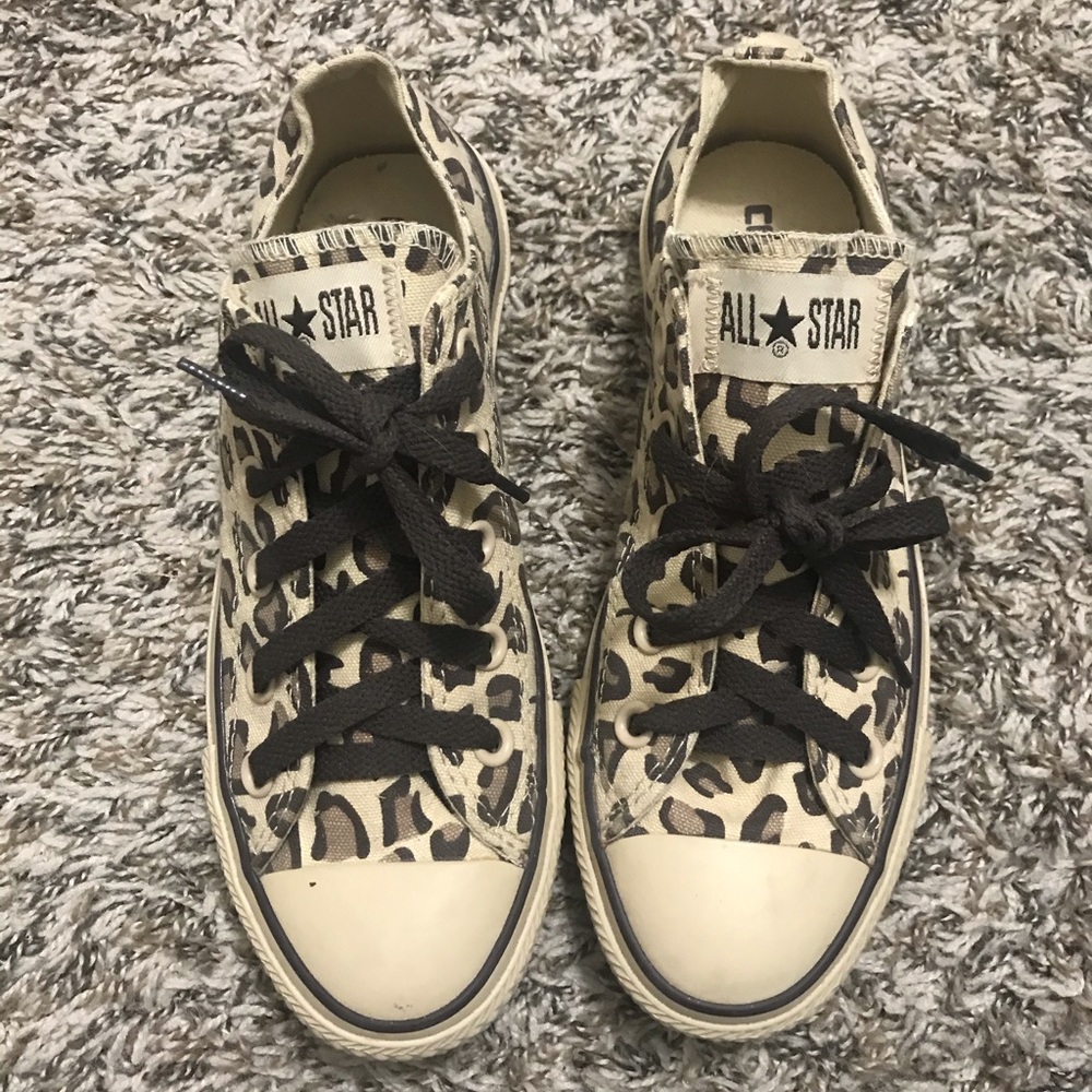 Leopard Print Converse